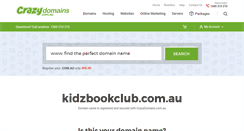 Desktop Screenshot of kidzbookclub.com.au