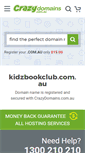 Mobile Screenshot of kidzbookclub.com.au